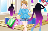 Cute Shopping Girl