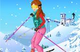 Fashion Skiing Girl Dress Up